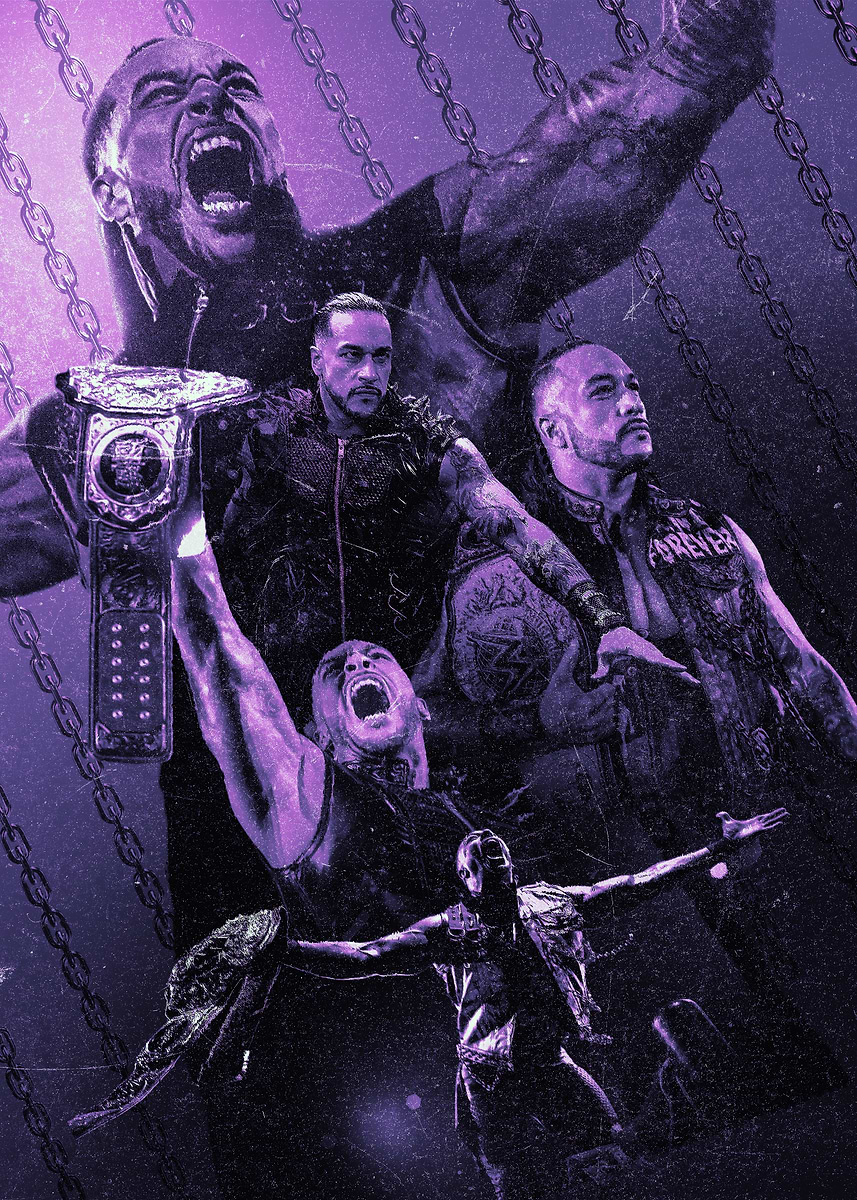 Damian Priest WHC' Poster, picture, metal print, paint by Ricky