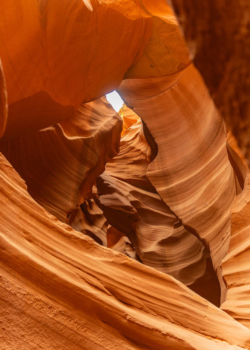 'Antelope Canyon Interior' Poster, picture, metal print, paint by ...