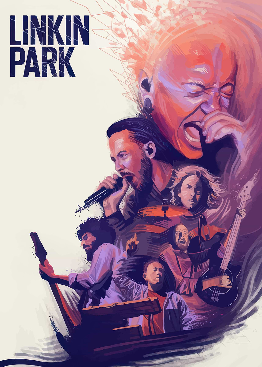 LINKIN PARK リンキンパーク Poster ポスター ED330