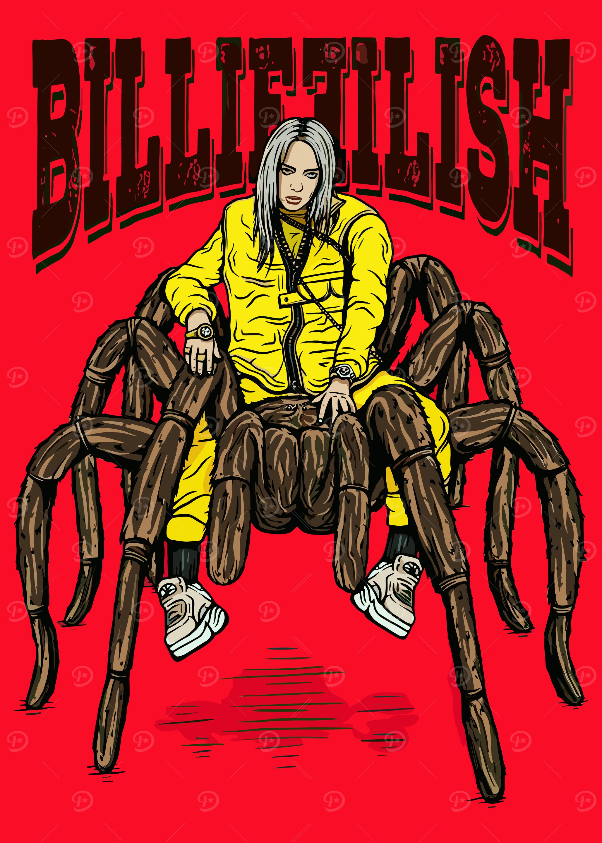 Billie Eilish : Ghoul Poster (91.5x61cm) Précommande