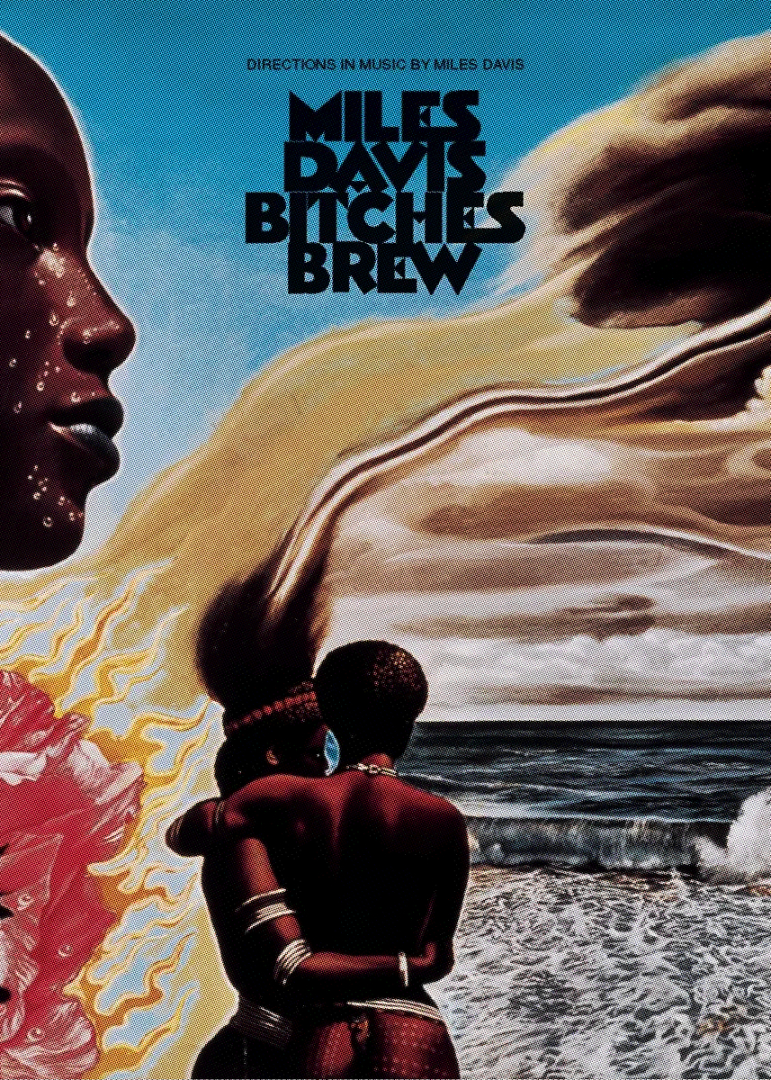 Miles Davis Bitches Brew Poster, Picture & Metal Print – Jazz