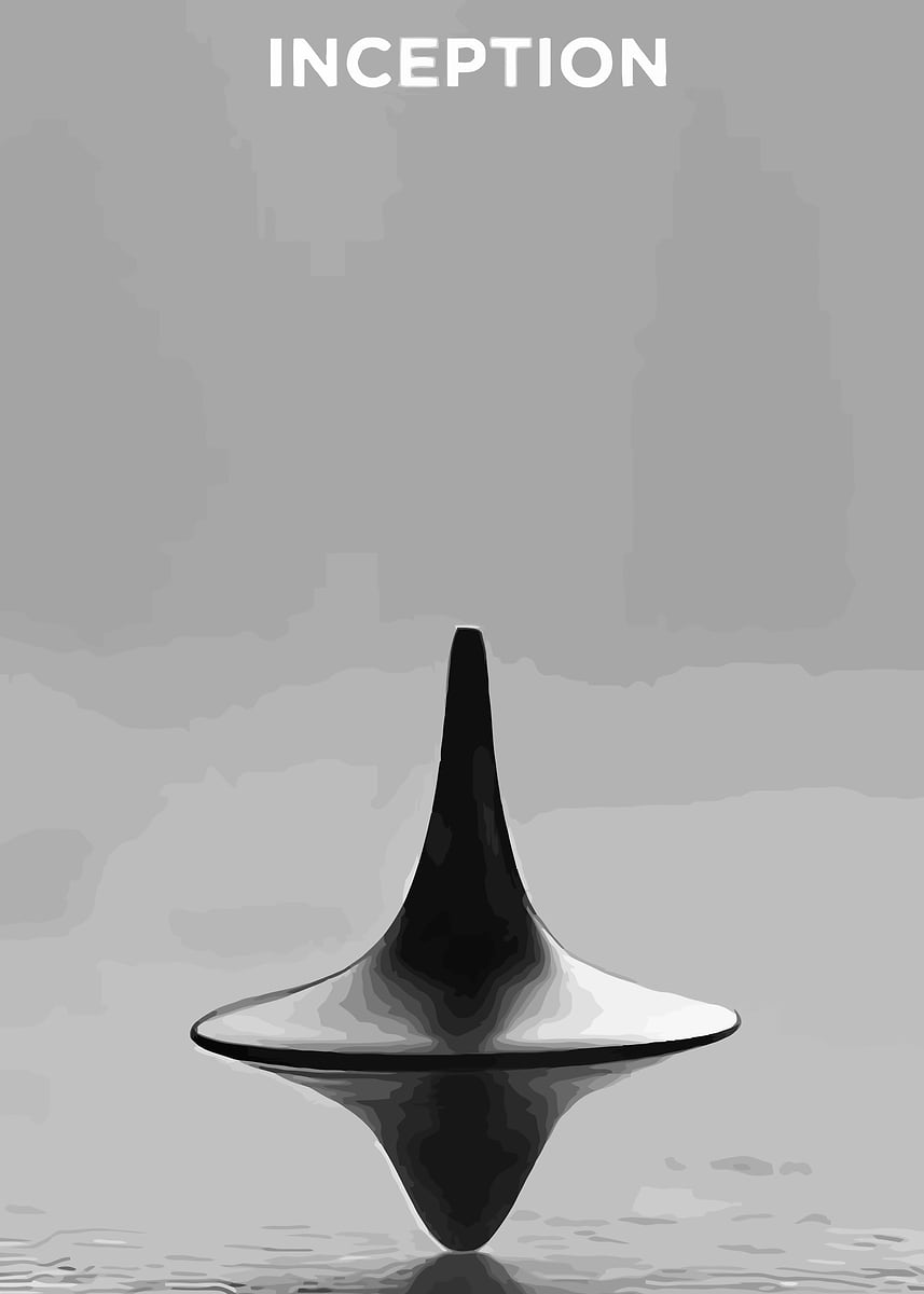 Inception Movie Poster' Poster, picture, metal print, paint by