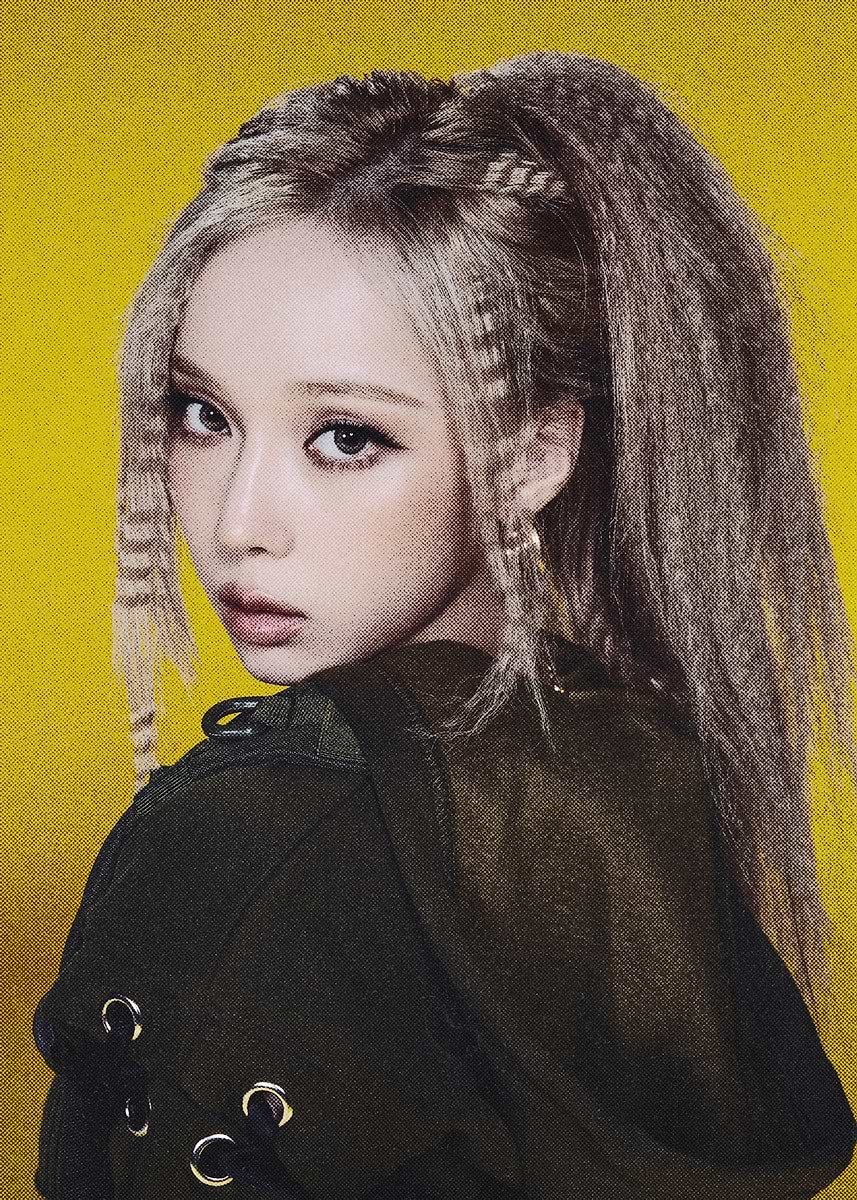 Winter aespa Whiplash' Poster, picture, metal print, paint by