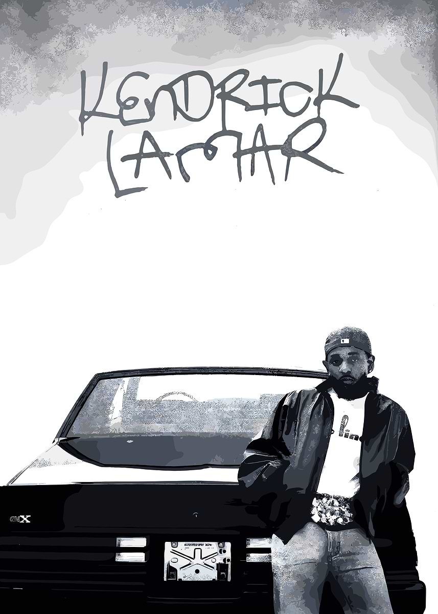 Kendrick Lamar GNX' Poster, picture, metal print, paint by