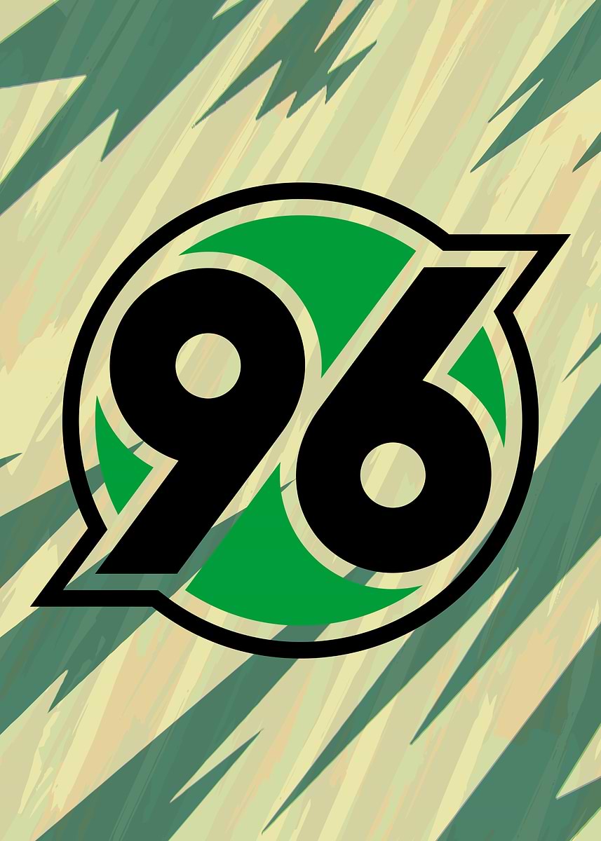 Hannover 96 Logo' Poster, picture, metal print, paint by Essence