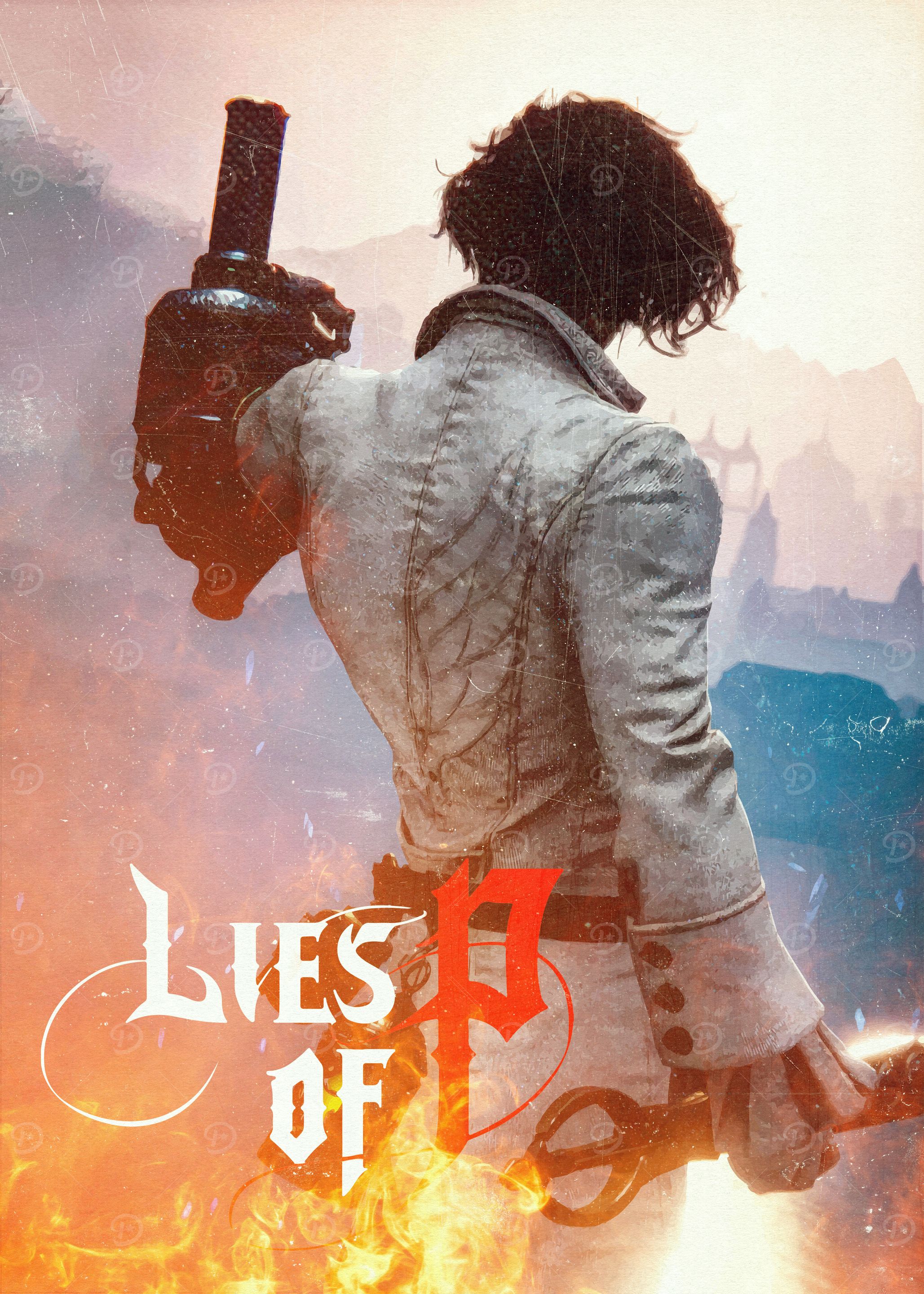 Lies of P Poster Game Poster, Picture & Metal Print – Action RPG