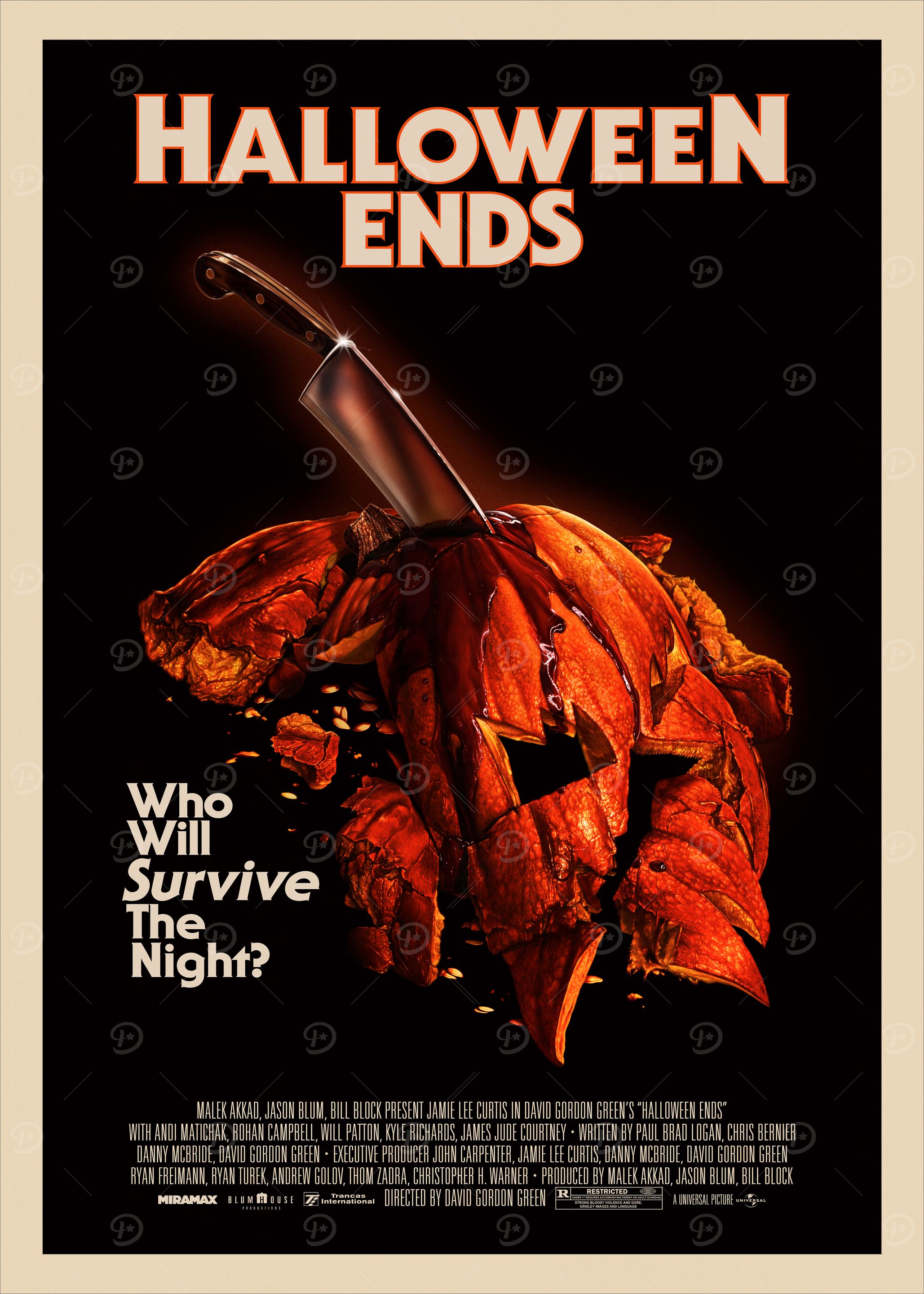 Halloween Ends 2022 Michael Myers 44 Years Best Poster