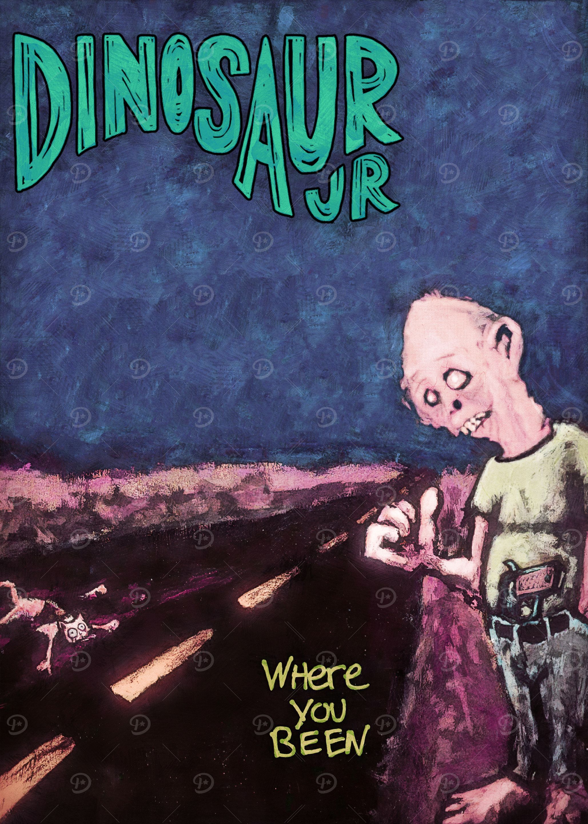 Dinosaur jr. アルバムポスター DINOSAUR JR. Without A Sound (Green Vinyl) New version on LP