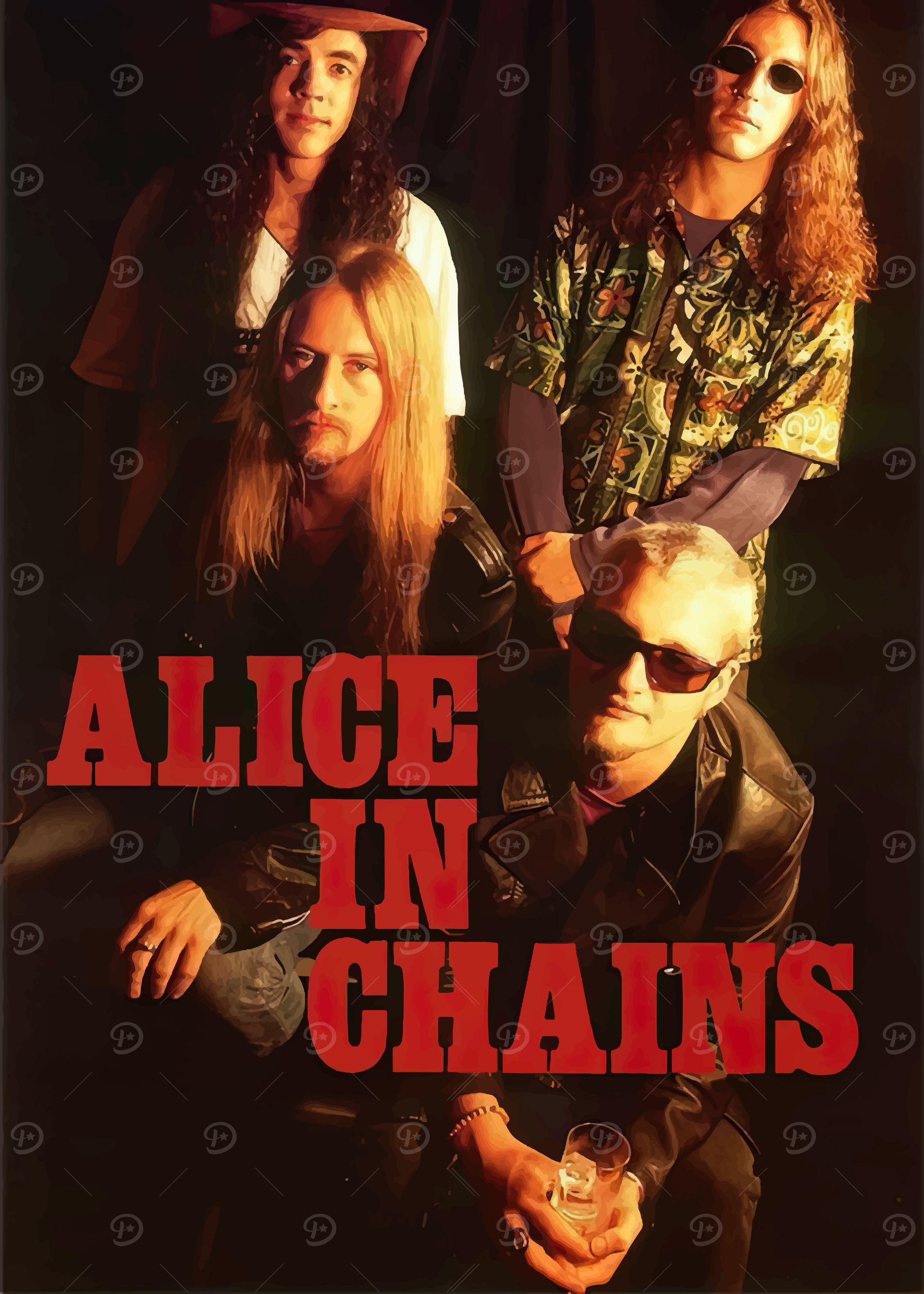 Alice In Chains / 絵画（ポスター）3枚セット Alice In Chains - Man in the Box - YouTube
