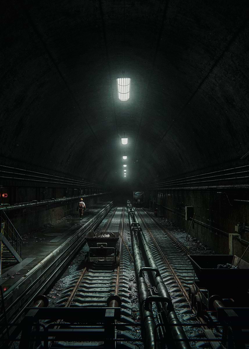 'Nullway' Poster, picture, metal print, paint by Rithick03d | Displate