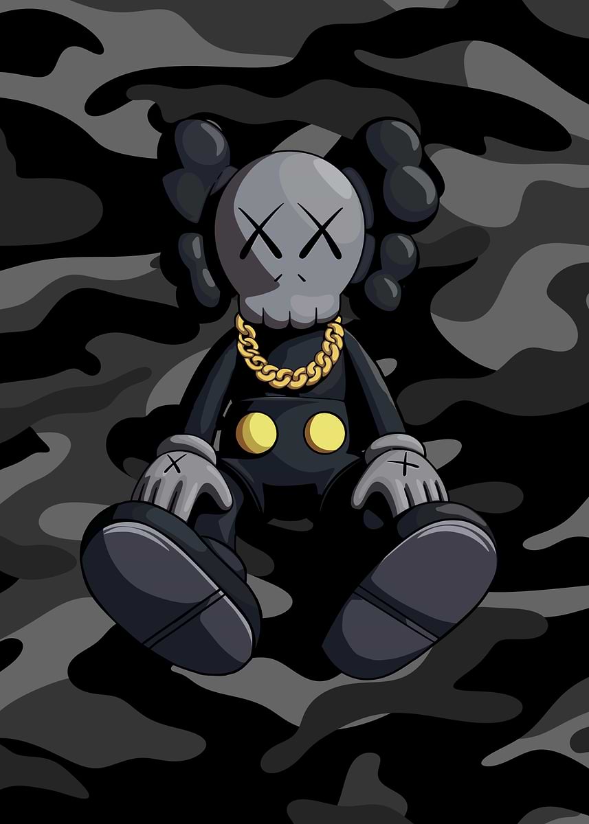 超希少ED30！WIZARD SKULL シルクスクリーン KAWS KYNE 超希少ED30！WIZARD SKULL シルクスクリーン KAWS KYNE - メルカリ
