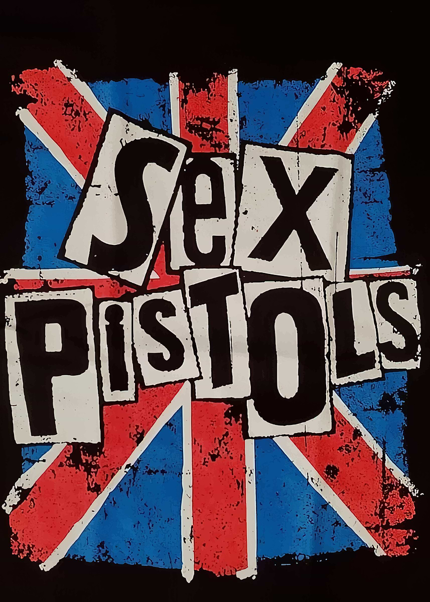 Sex Pistols Band Logo' Poster, picture, metal print, paint by cah