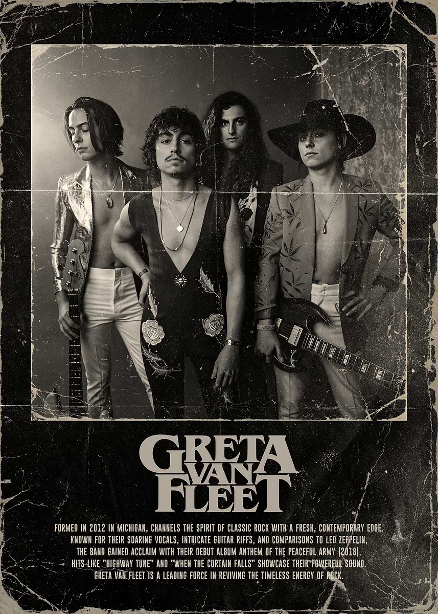 Classic Rock Greta Van Fleet Compared To Led Zeppelin Music