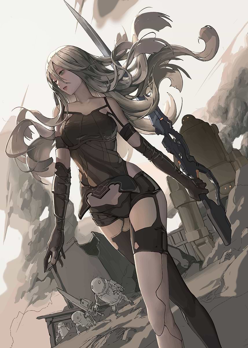 NieR: Automata A2 ポスター 4deecb14-3a28-45fe-b875-