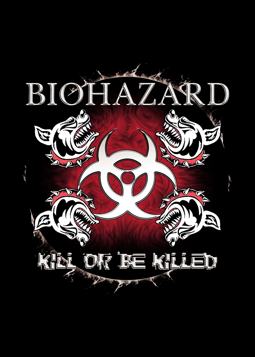 BIOHAZARD ポスター Biohazard, Real Vintage Poster, 86x61 cm (34x24 inch) | eBay