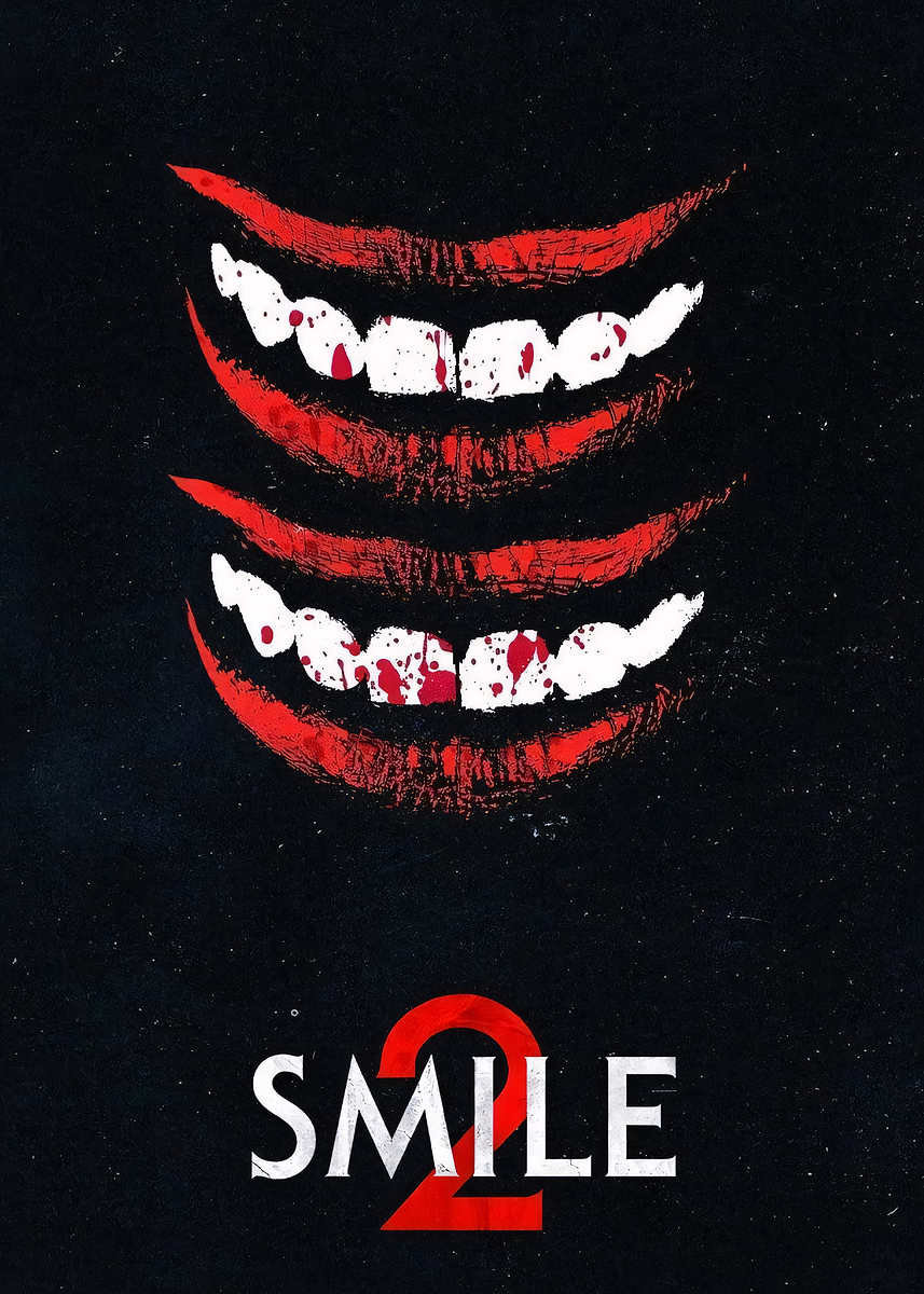 Smile 2 Movie Poster' Poster, picture, metal print, paint by cah