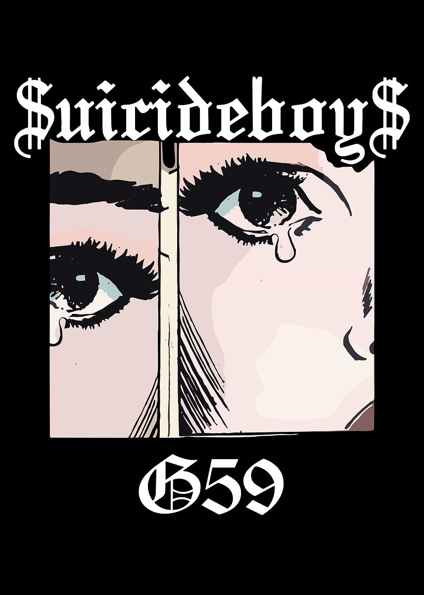 Suicideboys ' Poster, picture, metal print, paint by VisionPrint