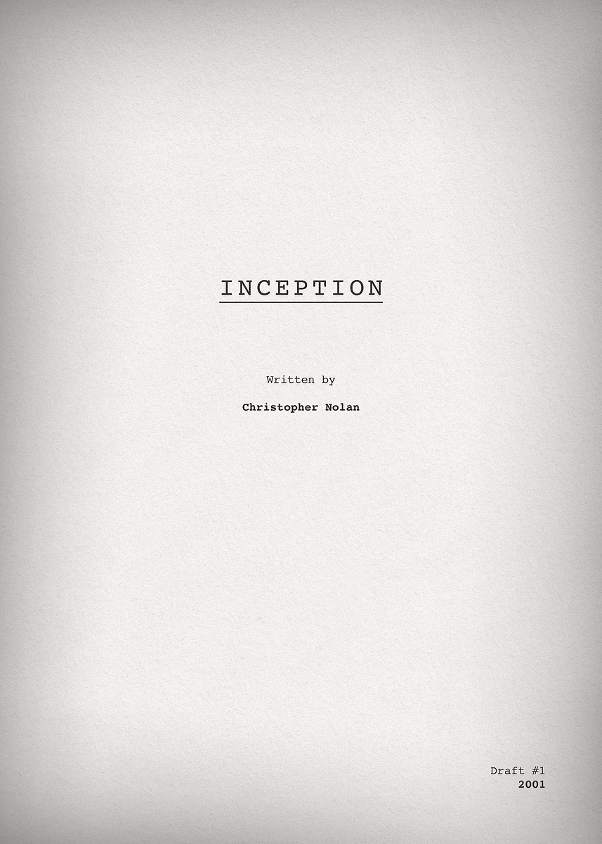 Inception ' Poster, picture, metal print, paint by Nerdworld 1