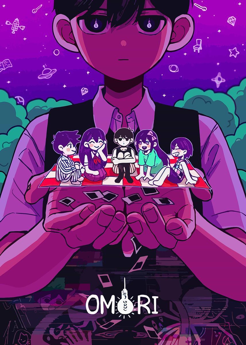 Omori' Poster, picture, metal print, paint by Byronx | Displate