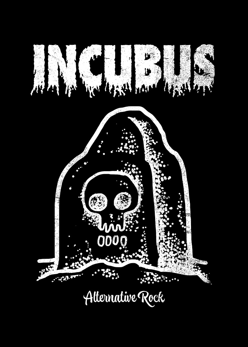 Incubus Band Logo' Poster, picture, metal print, paint by