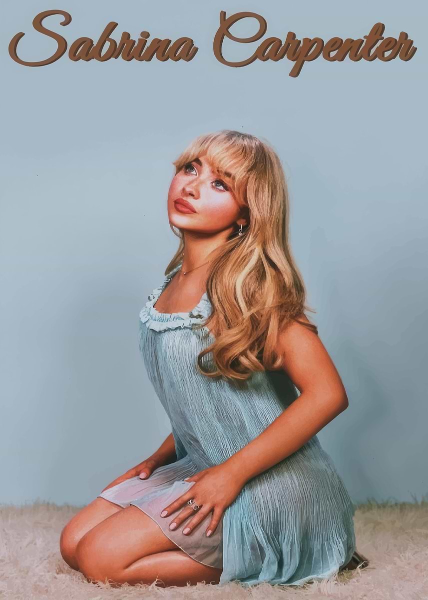 Sabrina Carpenter サイン入りポスター Sabrina Carpenter サイン入りポスター