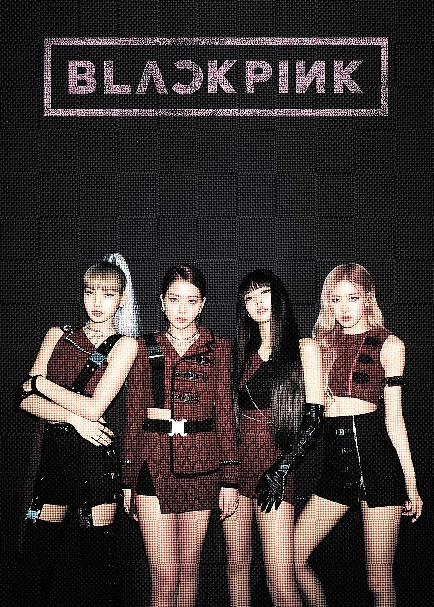 Black pink' Poster, picture, metal print, paint by Jennyfillio