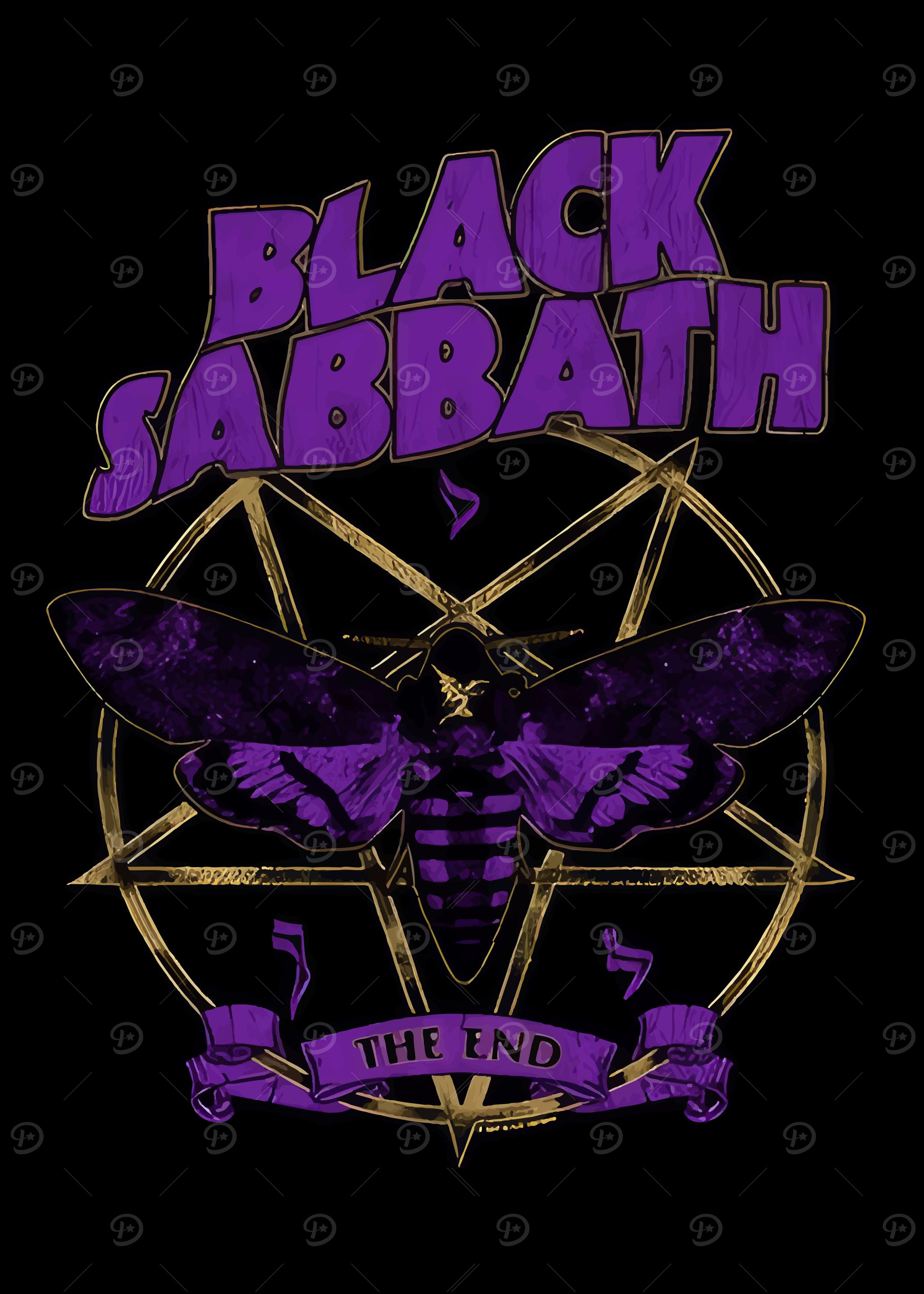 Black Sabbath The End' Poster, picture, metal print, paint by Reno