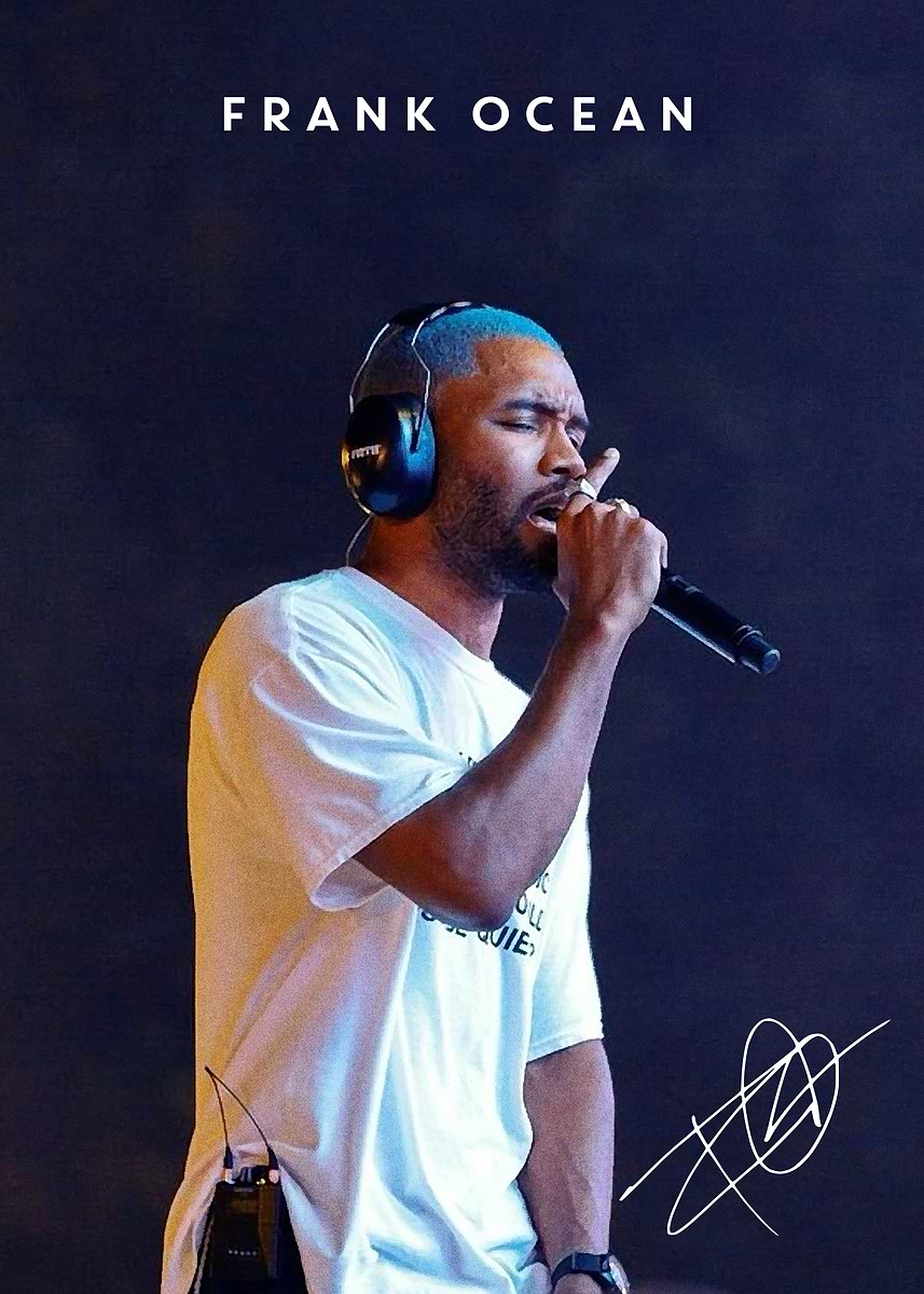 frank ocean フランクオーシャン photo poster 01 Amazon.co.jp: Inkvo フランク・オーシャン ポスター ブロンド