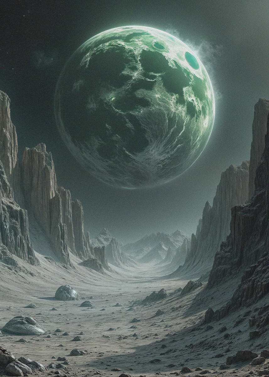 'Surreal Alien Landscape' Poster, picture, metal print, paint by Cool ...