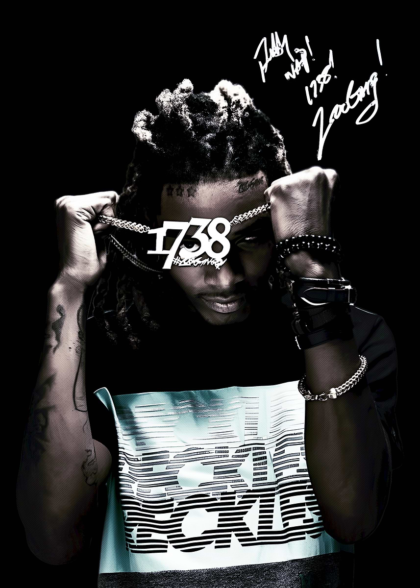 'fetty wap rapper' Poster, picture, metal print, paint by Rose Art ...