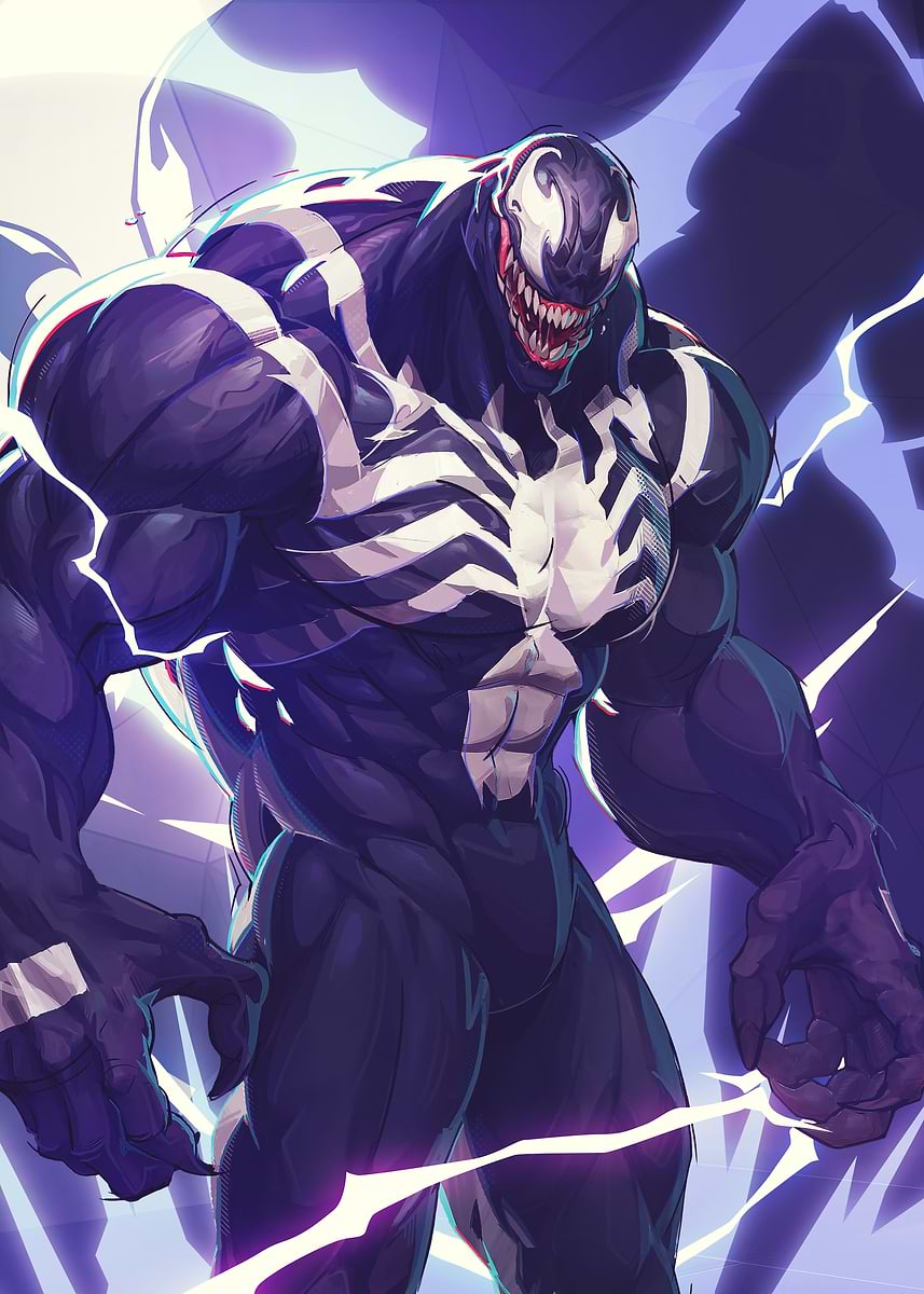 Marvel Rivals Venom' Poster, picture, metal print, paint by Marvel