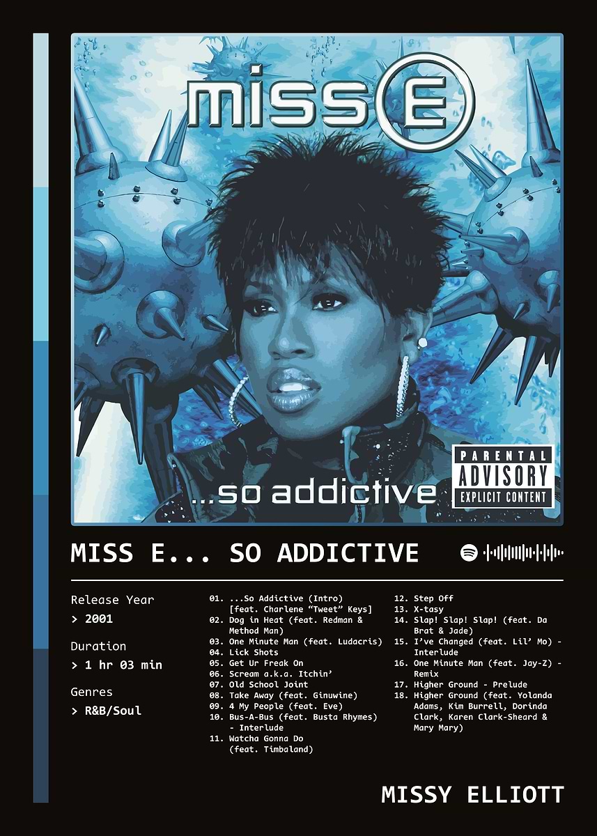 美品Missy Elliott / Miss E ...So Addictive Amazon.com: Miss E So Addictive: CDs & Vinyl