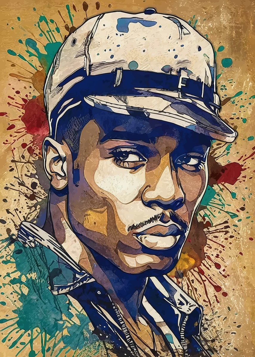 Vintage Rapper Poster 'Nelly Vintage Pop Art Rapper' Poster, picture, metal print, paint by ...