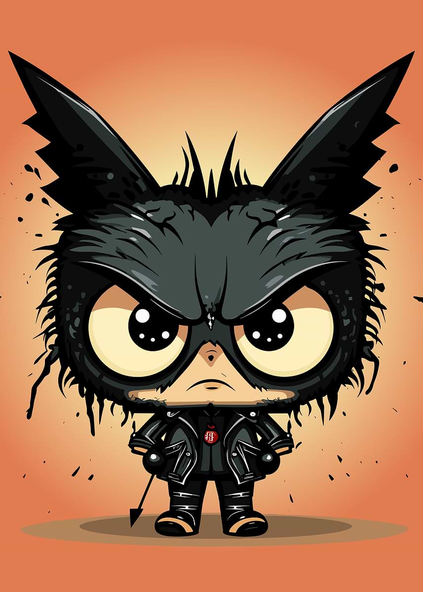 Displate ディスプレイット黒化け猫 メタルポースター 【公式通販】