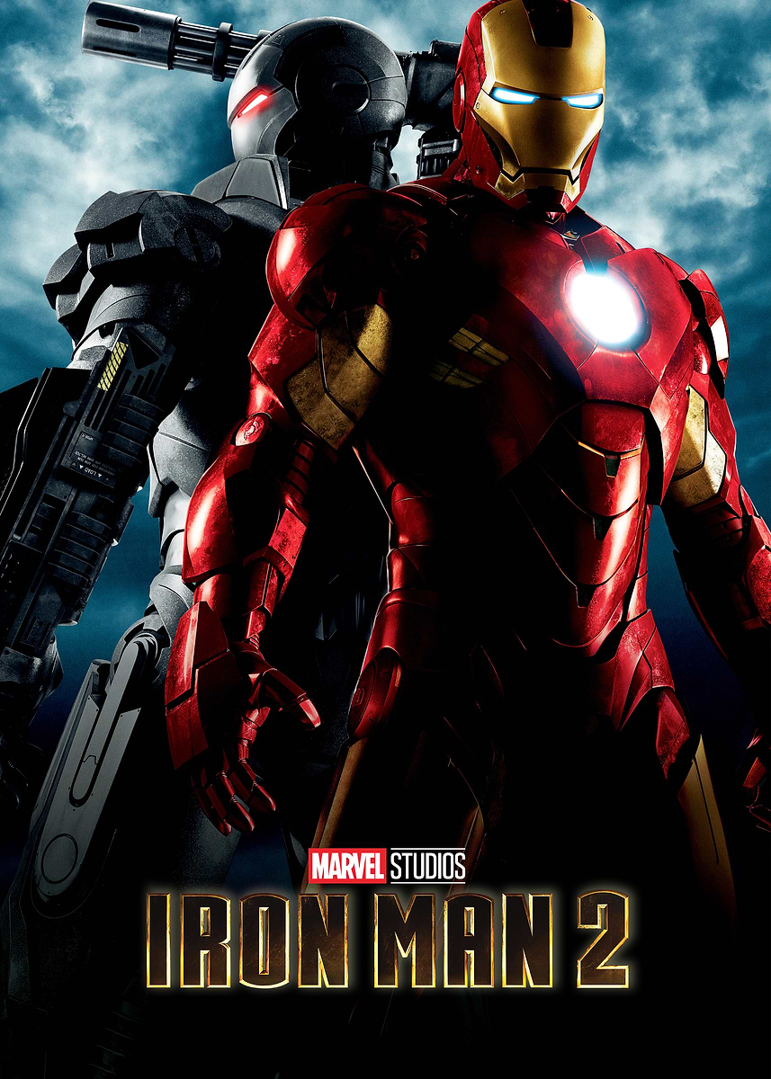 Iron Man 2' Poster, picture, metal print, paint by Marvel | Displate