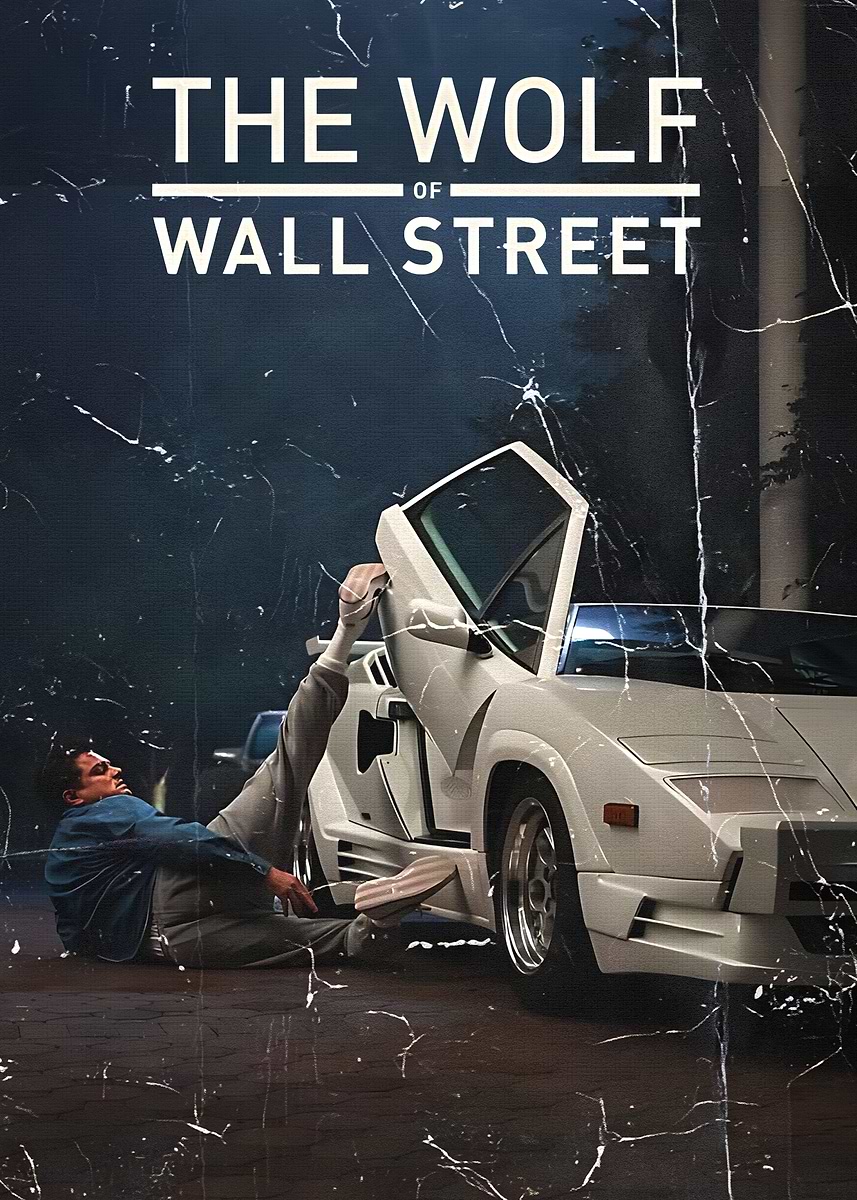 The Wolf of Wall Street Poster' Poster, picture, metal print