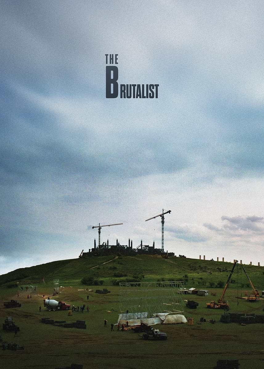 【US限定ポスター】ブルータリスト / The Brutalist A24 映画館用両面ポスター】ブルータリスト / The Brutalist - メルカリ