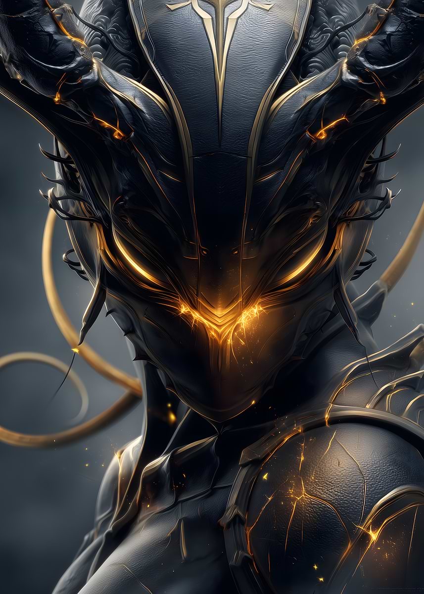 'Cyberpunk Alien' Poster, picture, metal print, paint by Badassuncle ...