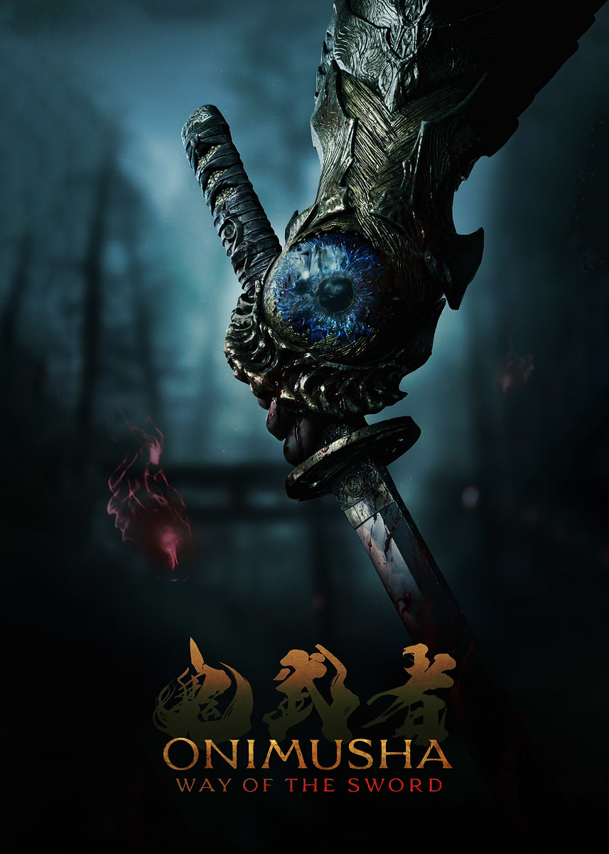 Onimusha Way of the Sword' Poster, picture, metal print, paint by