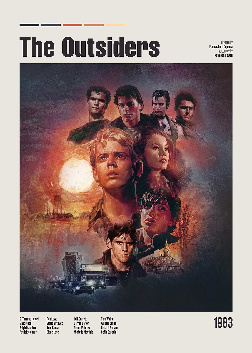 The outsiders 1983. by trainboy4014 on