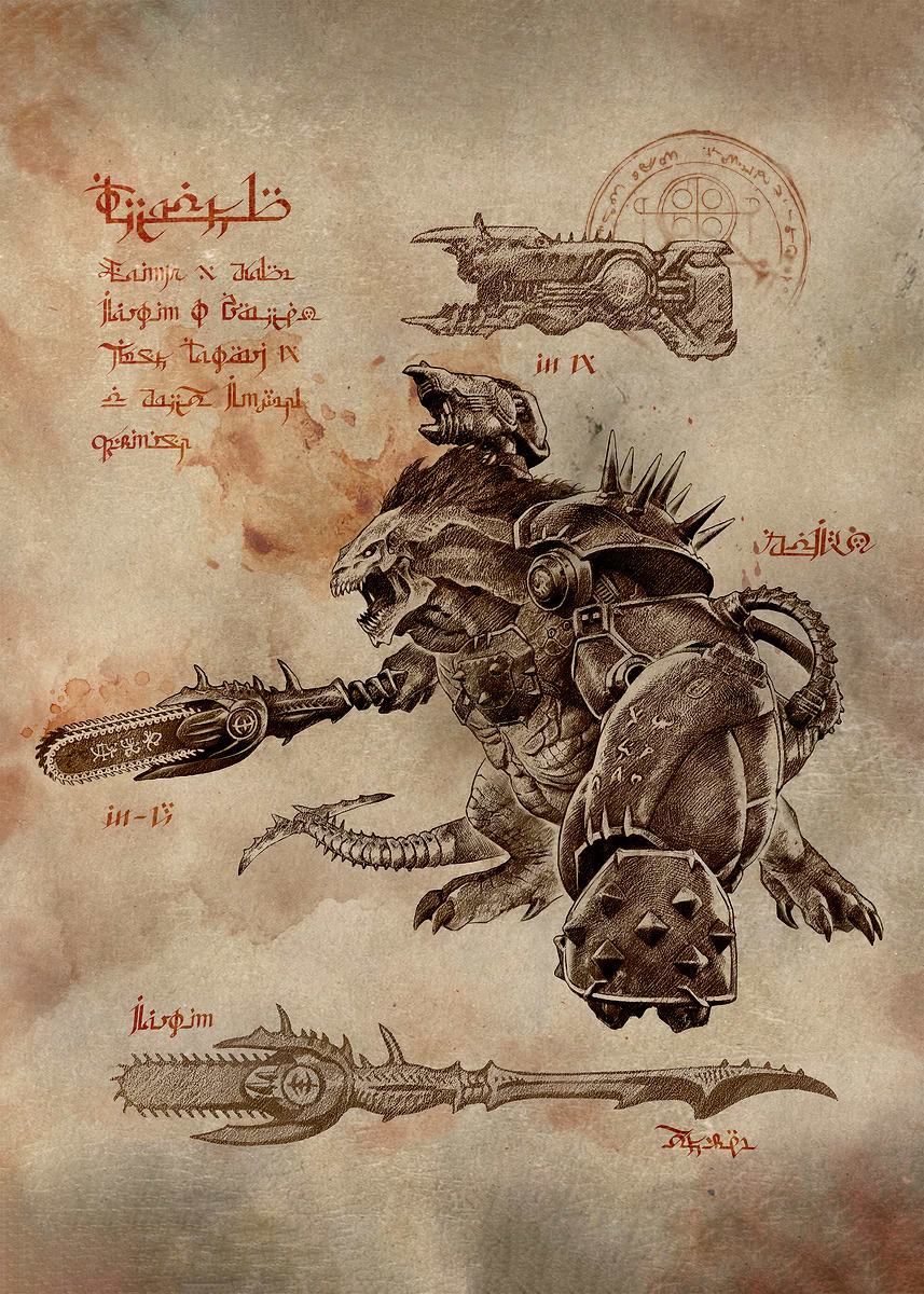 Displate l posters ドルトムント DOOM: The Dark Ages - Komodo' Poster, picture, metal print, paint