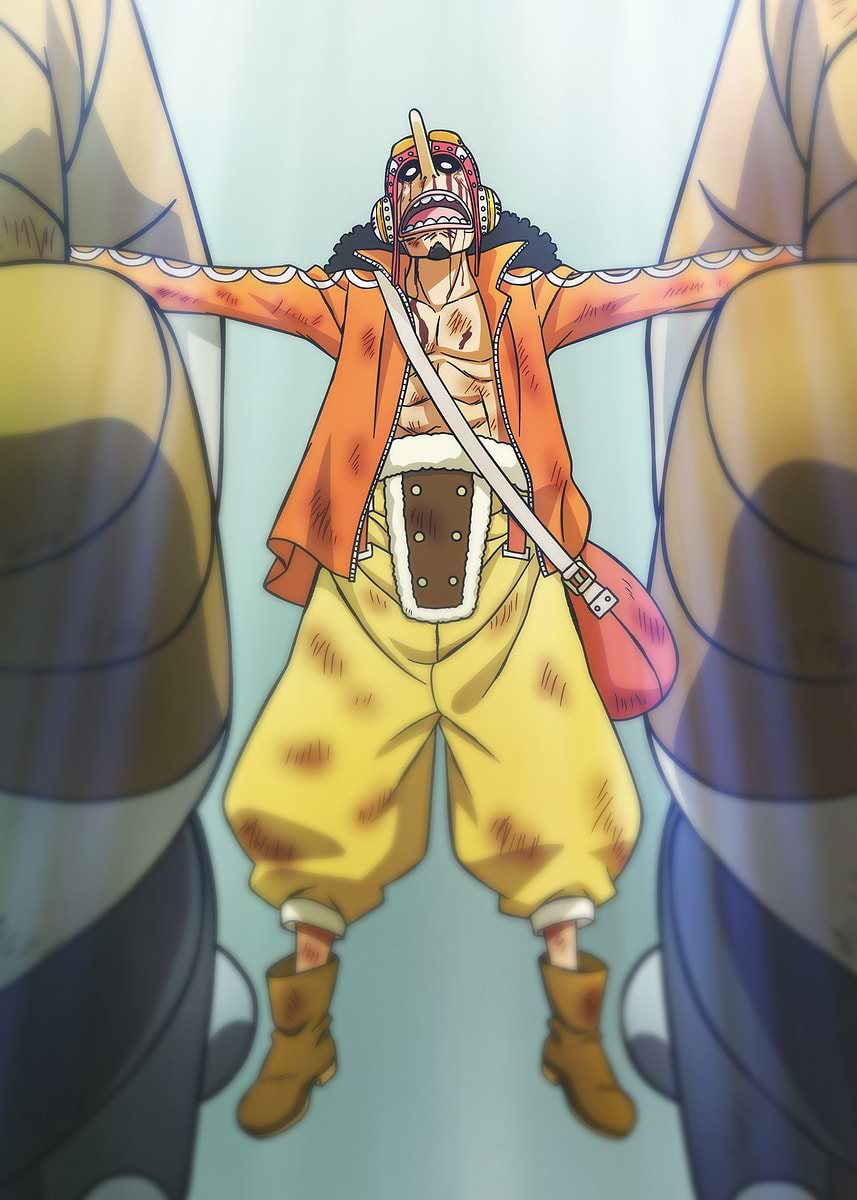 Iconic Moments Brushed Usopp in Hajrudin's grasp' Poster, picture