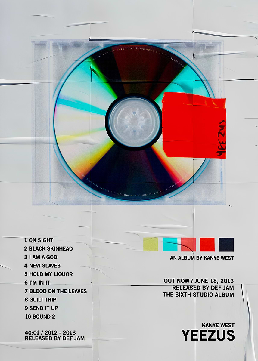Kanye West Yeezus LP アナログ レコード YEEZUS (LP) (COLORED VINYL