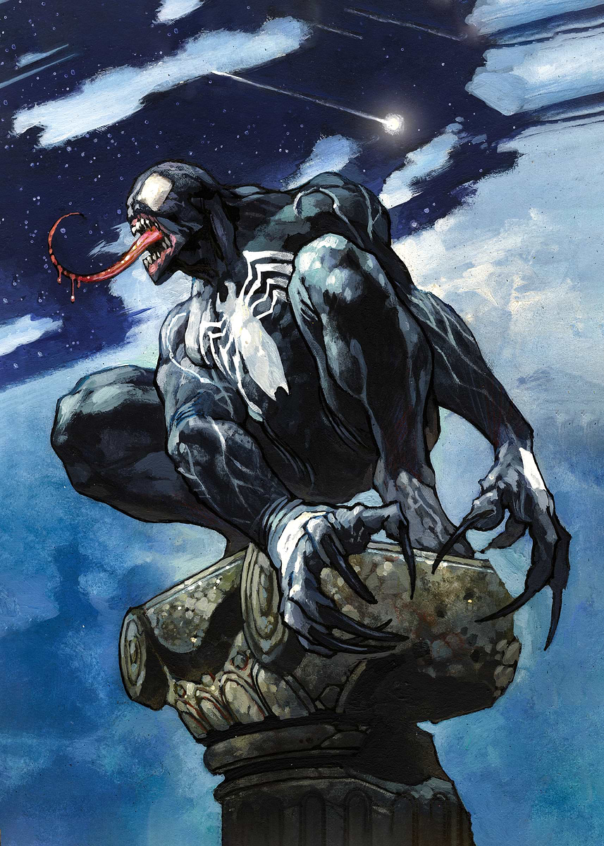 Venom: Night Prowler's Perch' Poster, picture, metal print, paint