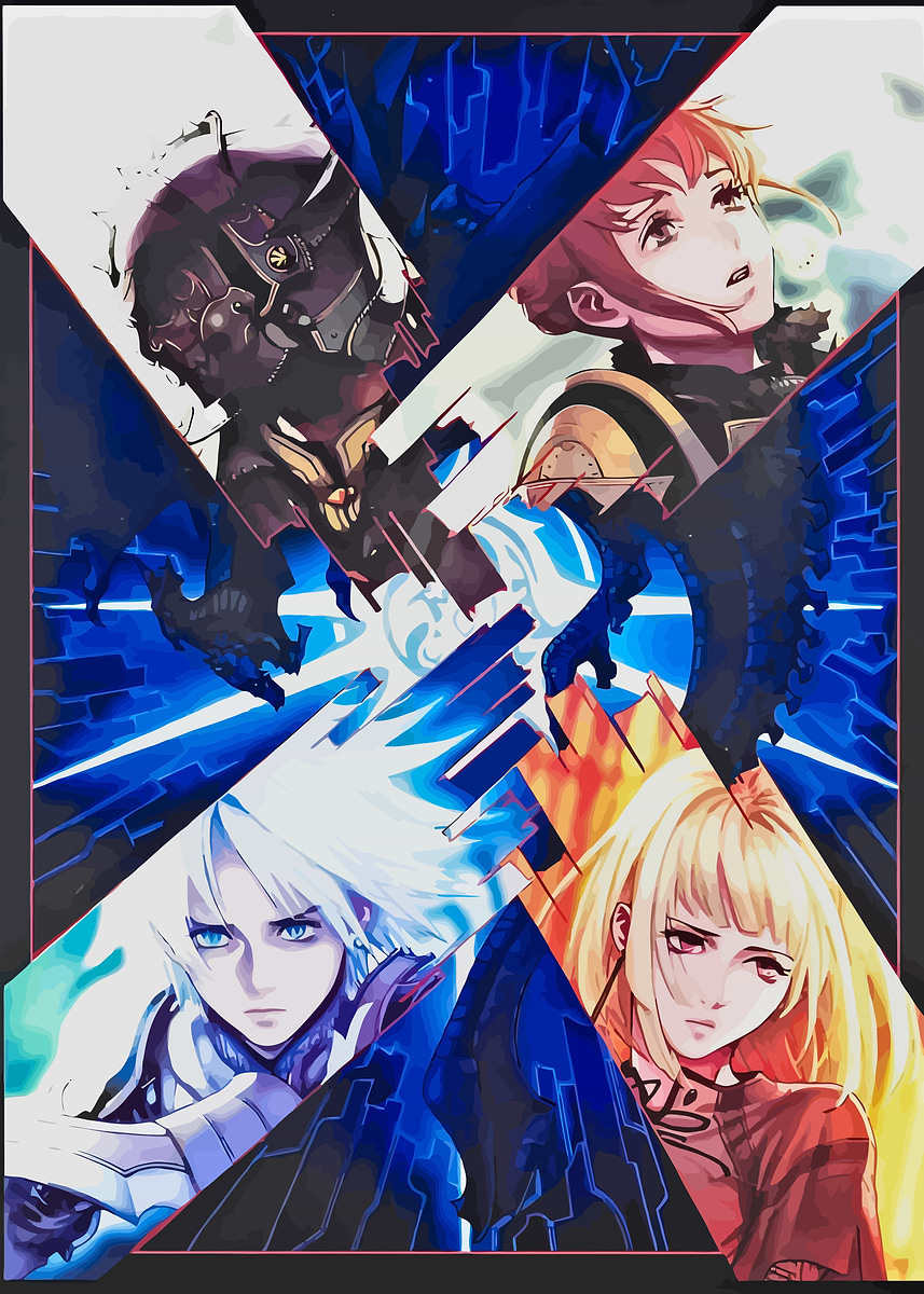 Drakengard' Poster, picture, metal print, paint by after art