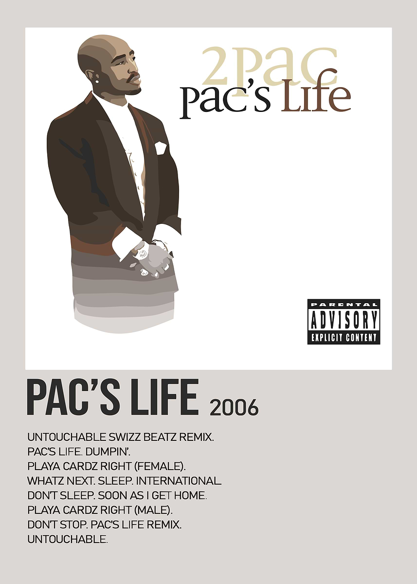 2Pac – Pac's Life 2LP レコード シュリンクステッカー付 2pac, 2Pac