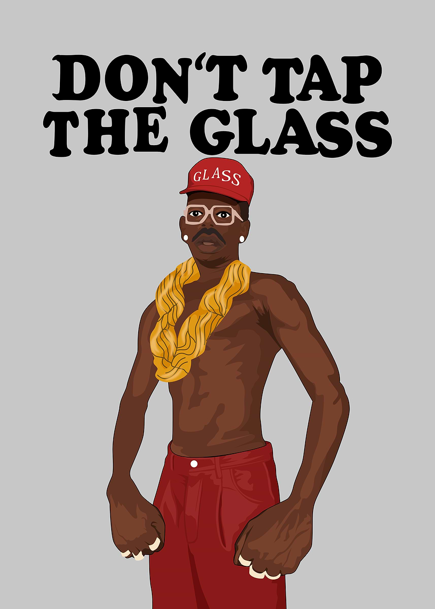 Tyler the Creator Don't Tap the Glass ' Poster, picture, metal