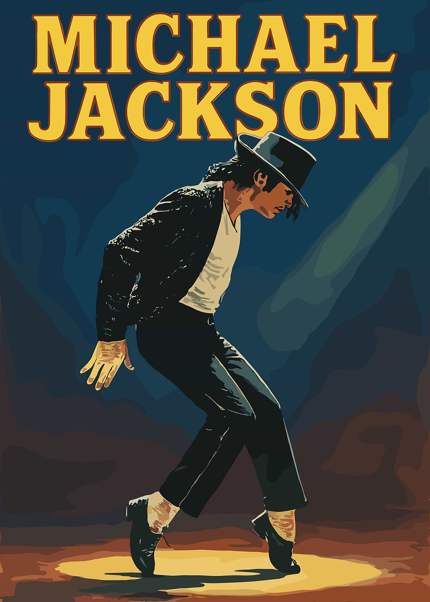 Michael Jackson Poster＆Post Card&Sticker Amazon.com: (11x17) Michael Jackson King of Pop Commemorative