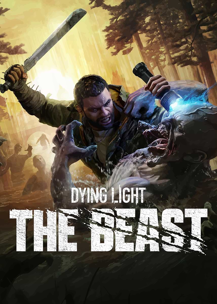 Dying Light: The Beast Game Poster' Poster, picture, metal print