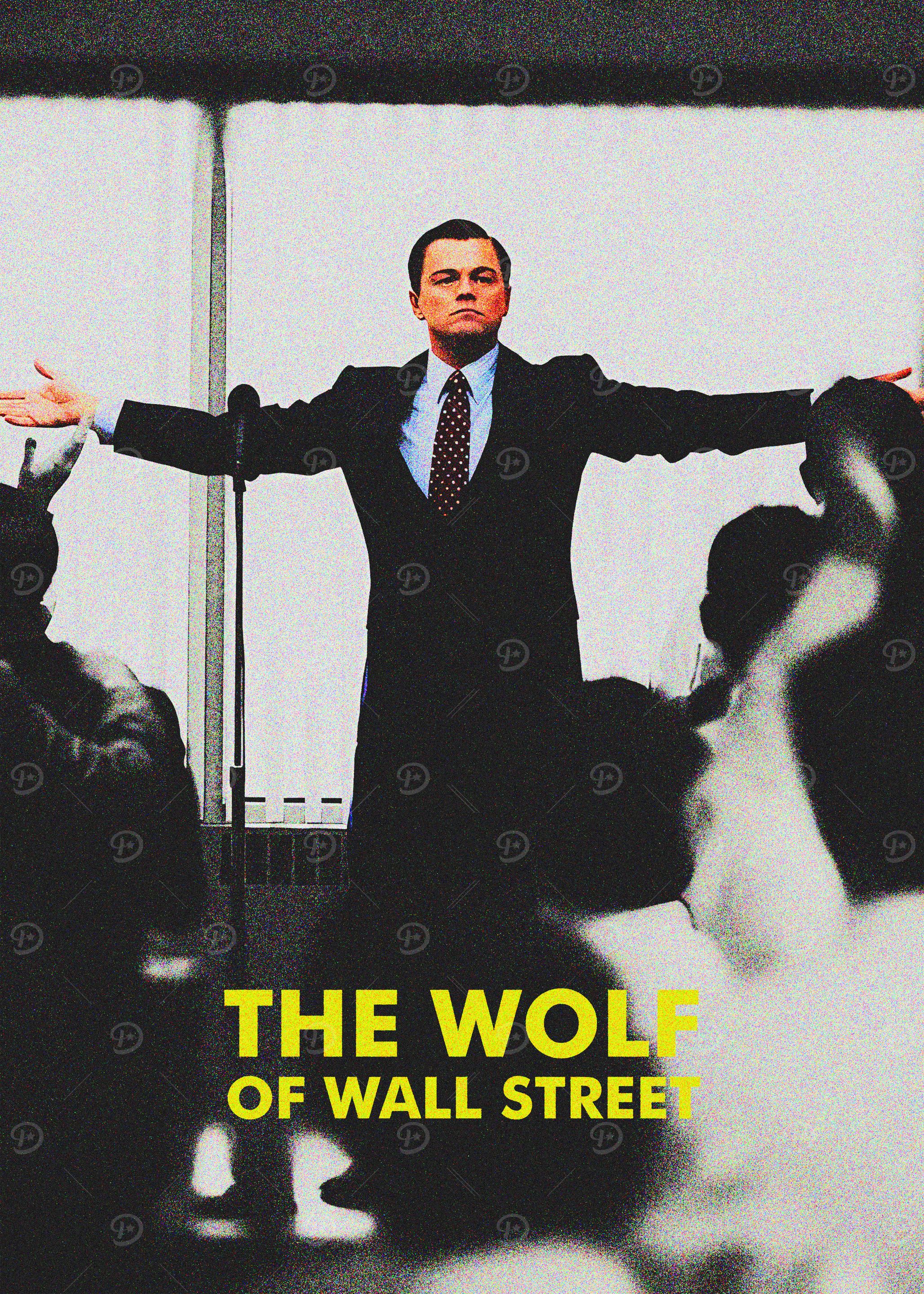 The Wolf of Wall Street' Poster, picture, metal print, paint by